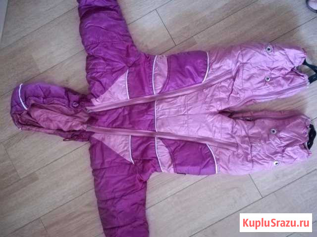 Комбенизон, комбез, верхняя одежда, 80 см, демисез Ивантеевка - изображение 1