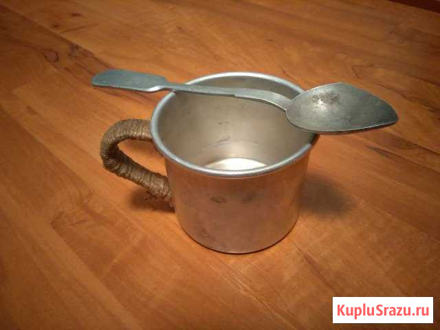 Кружка и ложка ркка Лобня - изображение 1
