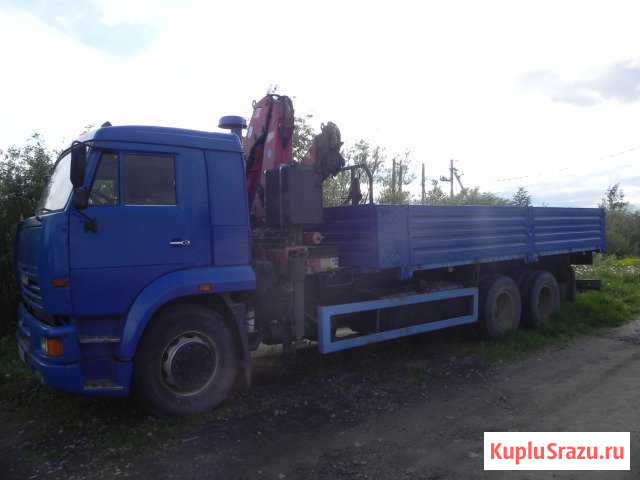 Продам камаз-65117 с кму Санкт-Петербург - изображение 1