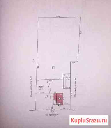 4-к квартира, 34.3 кв.м., 1/1 эт. Терновская