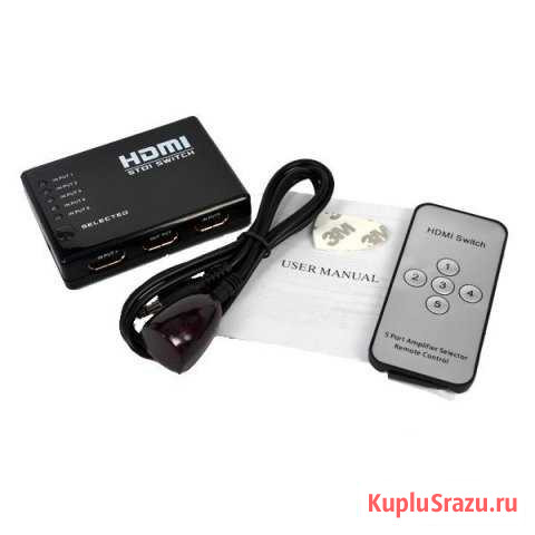 5 Port hdmi Switch, Splitter Анапа - изображение 1