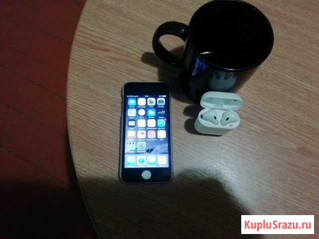 Айфон 5s 32g и наушники аирпотс оригинал Тульский - изображение 1