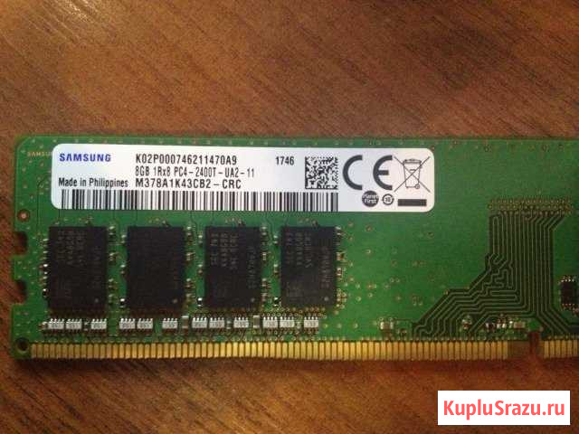 DDR4 SAMSUNG 8GB Нижний Тагил - изображение 1