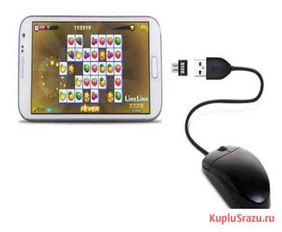 OTG адаптер: через Micro USB стандартное USB Бор