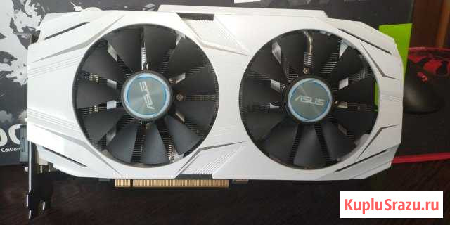 Видеокарта asus GeForce GTX 1060 dual OC Няндома - изображение 1