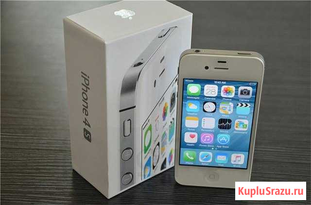 iPhone 4s 32 gb белый Шахунья - изображение 1