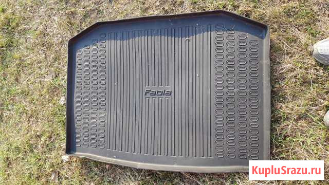 Ковёр в багажник Skoda Fabia (оригинальный) Горбунки - изображение 1