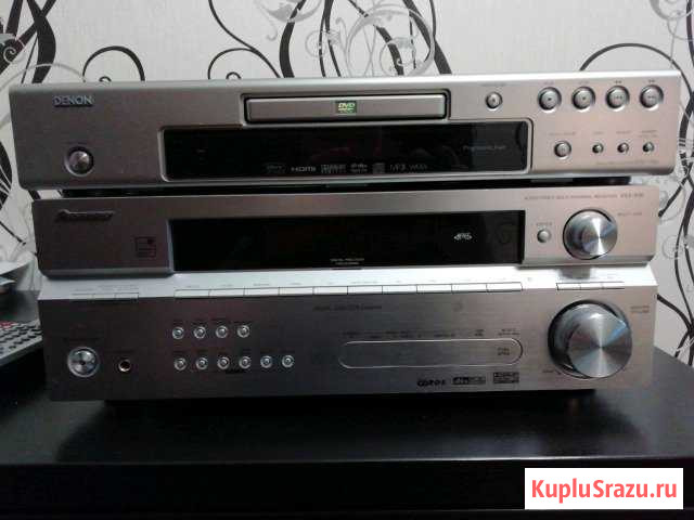Ресивер Pioneer и DVD плеер denon Архангельск - изображение 1