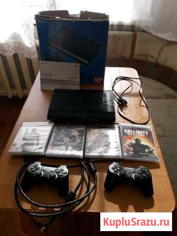 Sony PS3 Super Slim 500гб Котлас - изображение 1