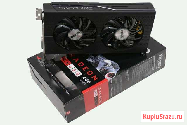 Видеокарта Sapphire Radeon rx 460 nitro 4 gb Новодвинск - изображение 1