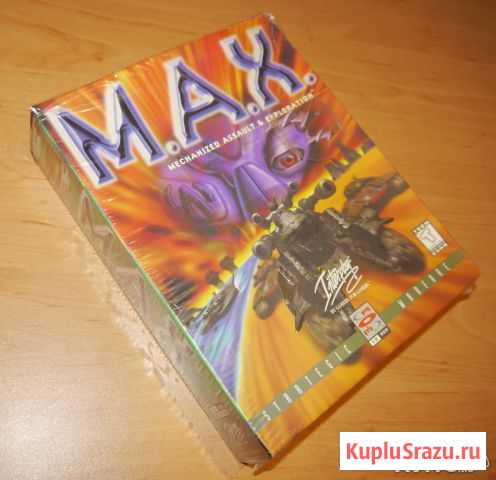 M. A. X. (PC, 1996) BIG BOX. Новый, в пленке Уфа - изображение 1
