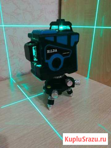 Лазерный уровень, нивелир профессиональный 3D Губкин - изображение 1