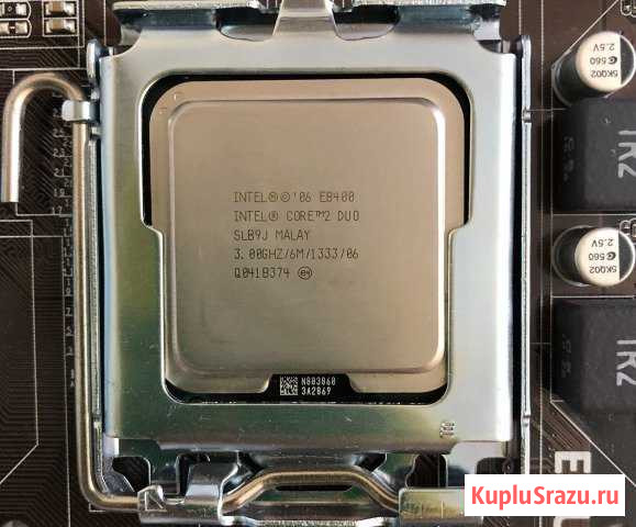 Процессор на 775 сокет Core 2 Duo E8400 Вологда - изображение 1