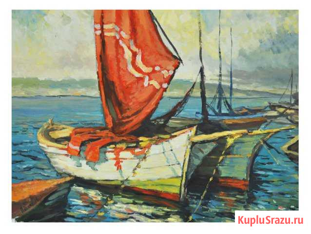 Картина Лодки Ставрополь - изображение 1