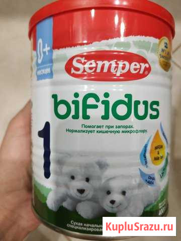Смесь Semper Bifidus 1 с 0месяцев 400г Иваново - изображение 1