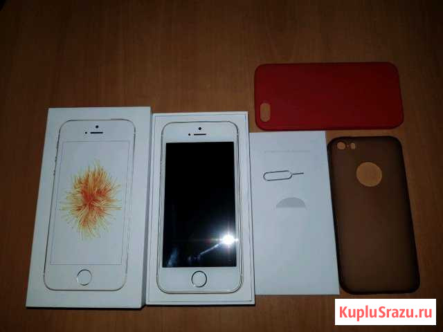 iPhone se 16 GB (золотой) Гусь-Хрустальный - изображение 1