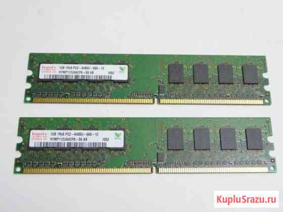 Оперативная память DDR2 Hynix 2gb 2 Штуки Вологда