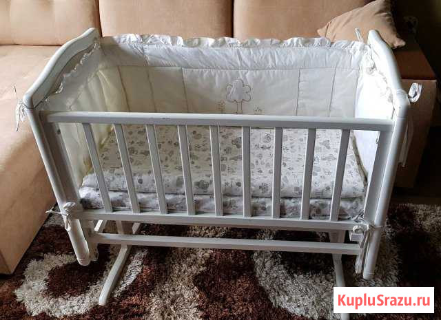 Кроватка детская люлька колыбель Елец - изображение 1