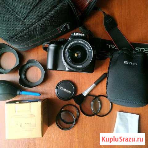 Canon 1100d kit 18-55mm Иваново - изображение 1