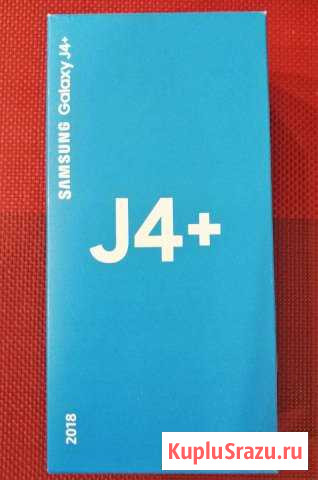 Новый SAMSUNG Galaxy J4+ 3/32 GB Black Петрозаводск - изображение 1
