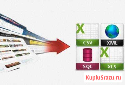 Сбор контактов, Пaрcинг каталогов, интернет-магази Киров - изображение 1
