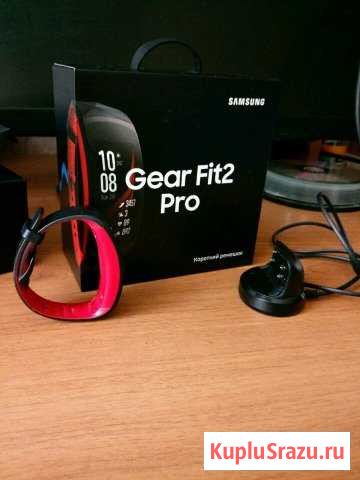 SAMSUNG Galaxy Gear fit 2 pro фитнес браслет Щекино - изображение 1