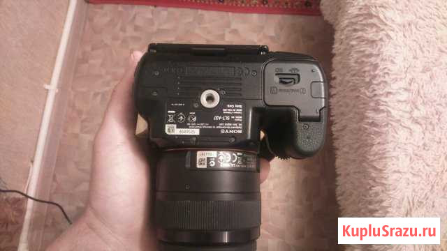 Зеркальный фотоаппарат Sony Alpha A37 Липецк - изображение 1