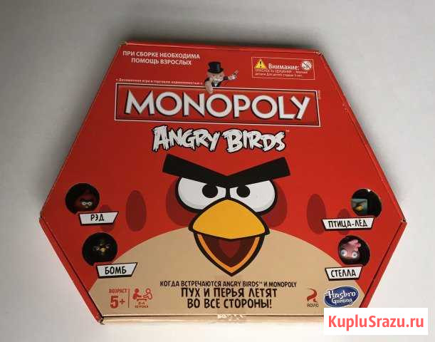 Настольная игра Монополия Angry Birds Звенигово - изображение 1
