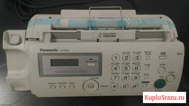 Факс Новый Panasonic kxfp207 Новосибирск - изображение 1