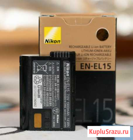 Аккумулятор Nikon en-el15 Пятигорск - изображение 1