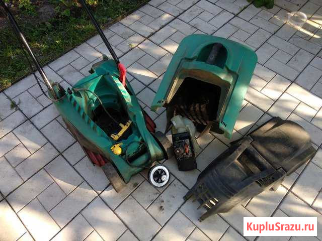 Эл. газонокосилку Bosch rotak 1400 Рязань - изображение 1