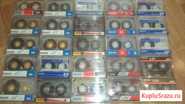 Аудиокассеты с зап TDK sony maxell SKC raks konica Рязань - изображение 1