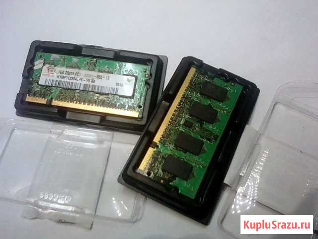 2шт DDR2 1Gb для ноутбука Томск - изображение 1
