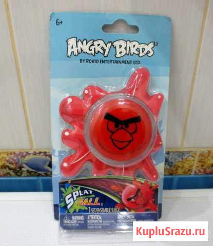 Мяч - лизун красный (Angry Birds) Щекино - изображение 1