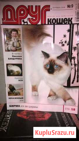 Учебник по английскому языку, журналы Друг кошек Энгельс - изображение 1