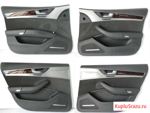 Дверные карты audi A8 4H long Рудня - изображение 1