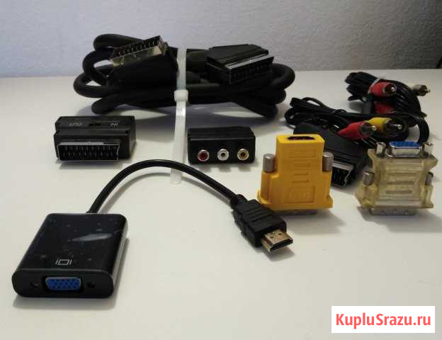 Переходники hdmi VGA DVI scart Георгиевск - изображение 1