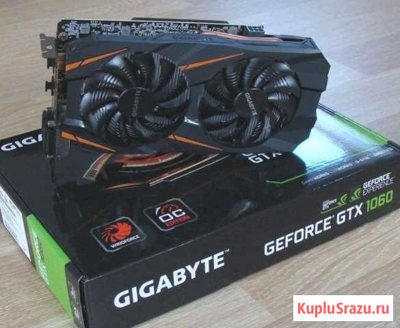 Gigabyte GTX 1060 WindForce 3GB Тверь - изображение 1