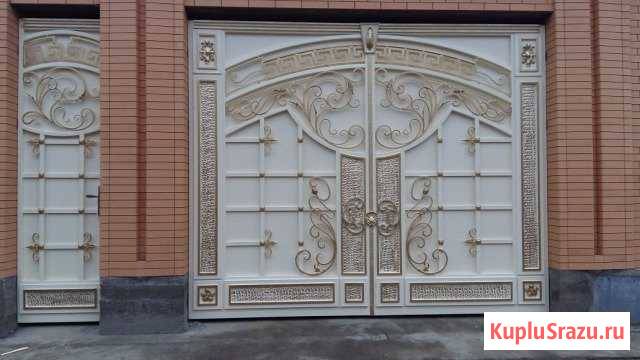 Кованные воротa Грозный - изображение 1