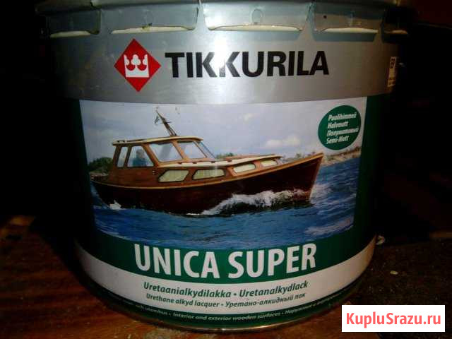 Tikkurila лак Рыбинск - изображение 1