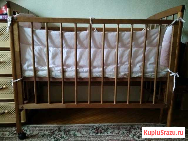 Кровать, бортики, матрас Озёры - изображение 1