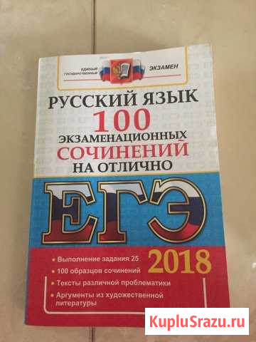 Рус. яз. егэ 2018 сочинения Домодедово - изображение 1