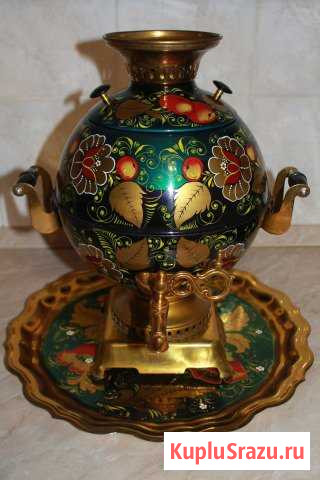 Электрический самовар 5 литров, 1991 год Подольск - изображение 1