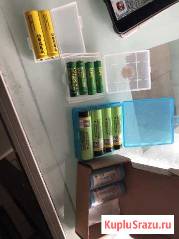 Аккумуляторы 18650, 26650, 14500 и другие размеры Пушкино - изображение 1