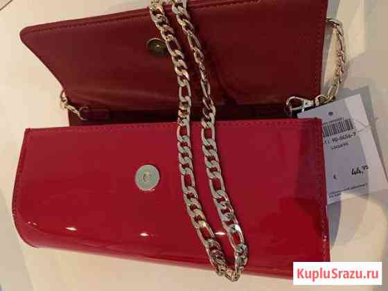 Клатч красный Москва
