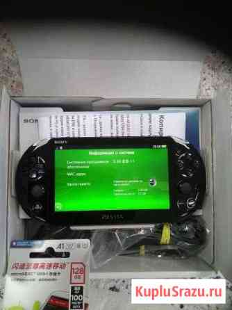 Ps Vita slim с-н4062065, прошита 3.60, 128Гб Сергиев Посад