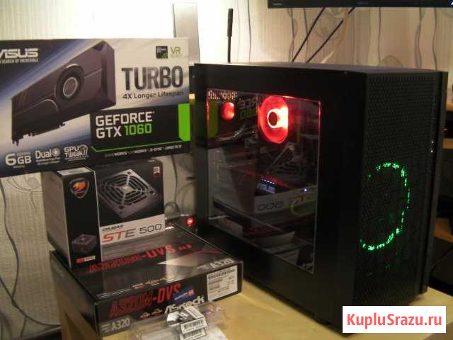 Ryzen gtx 1060 6gb Железнодорожный - изображение 1
