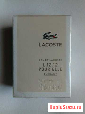Lakoste L.12.12 pour elle elegant Кореновск - изображение 1