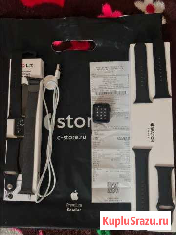 Apple Watch series 3 gps 38mm space grey Екатеринбург - изображение 1
