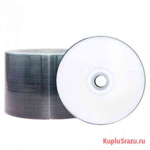 Диски CD-R, DVD-R c поверхностью для печати и без Набережные Челны